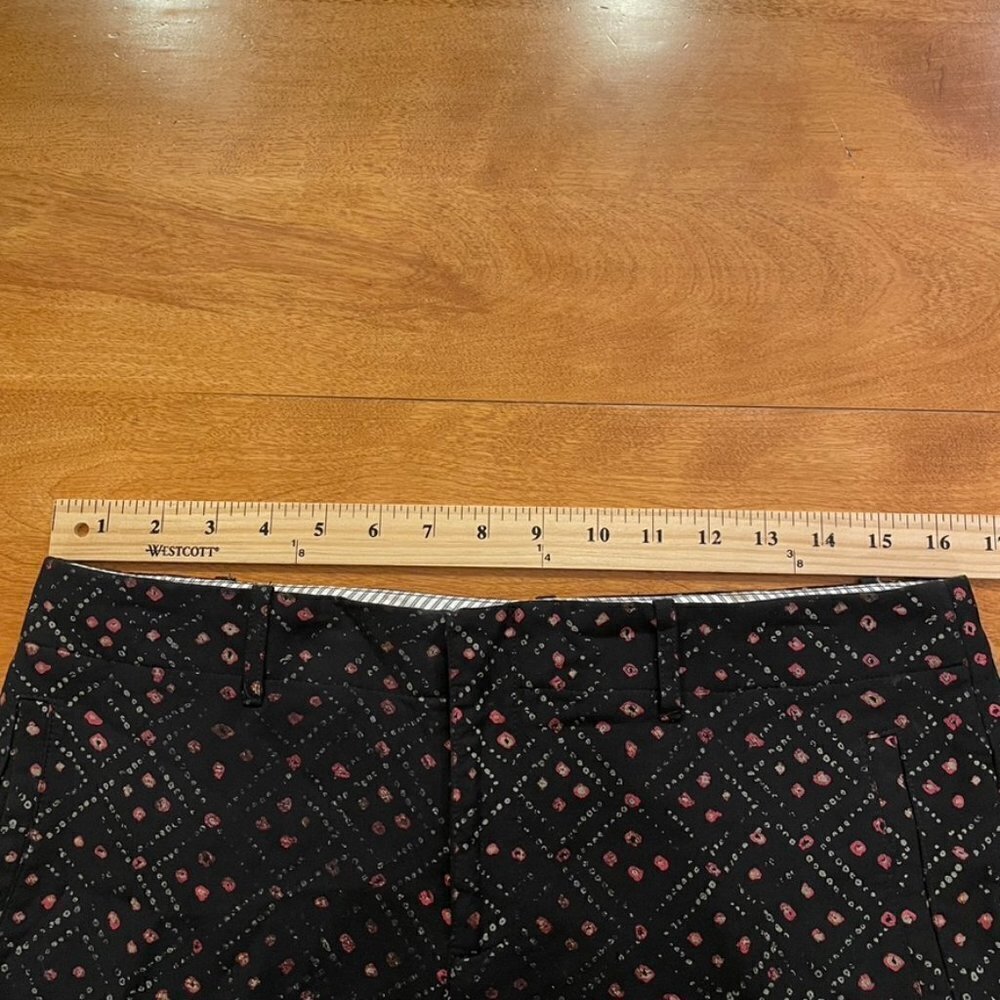Peruvian Connection Wide Leg Crop Pants Geometric Abstract Pattern - Picture 5 of 10